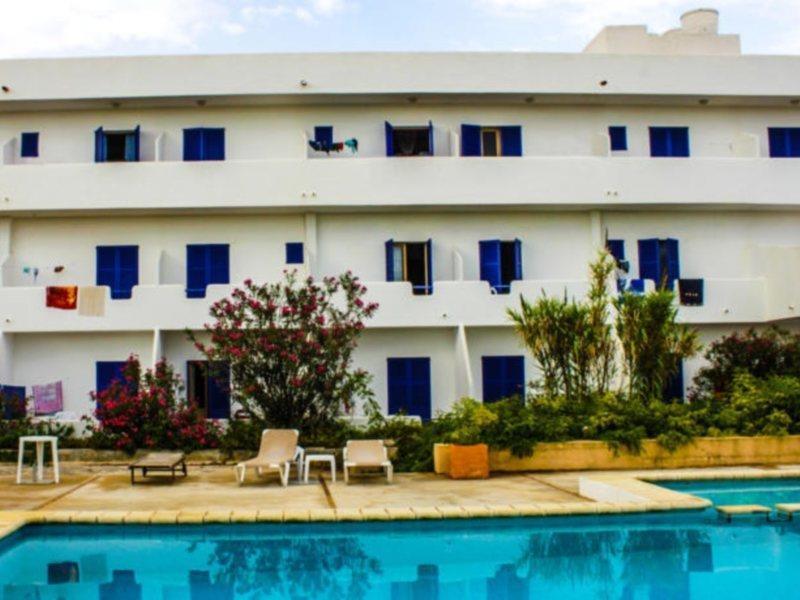 Hostal Mayans Es Pujols Exterior foto